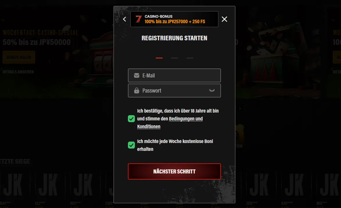 Jokery Casino Bonus